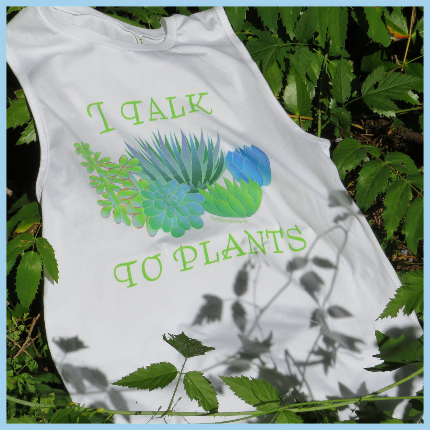 Womens Tank - "I Talk To Plants"